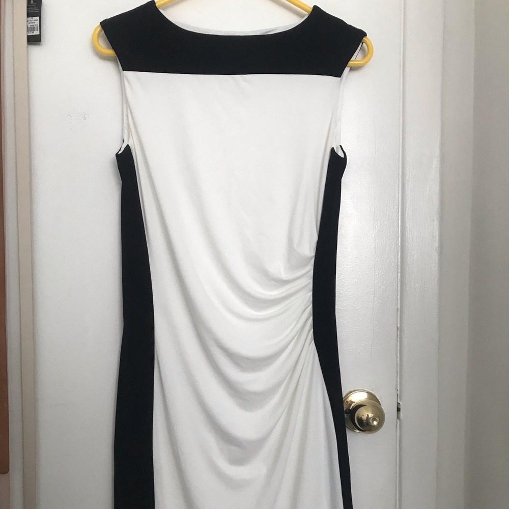 Black and white dress